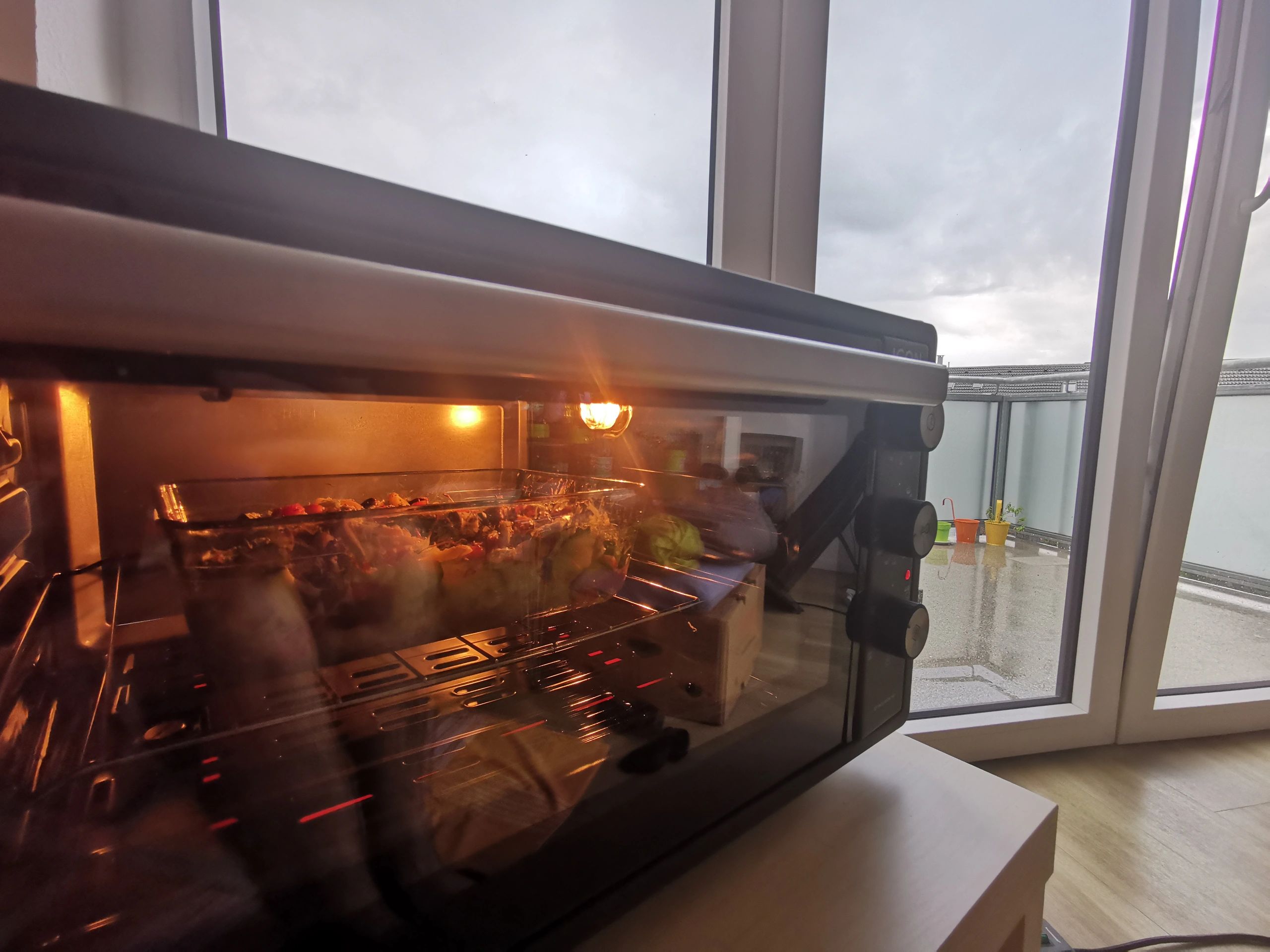 Warm home kitchen setting